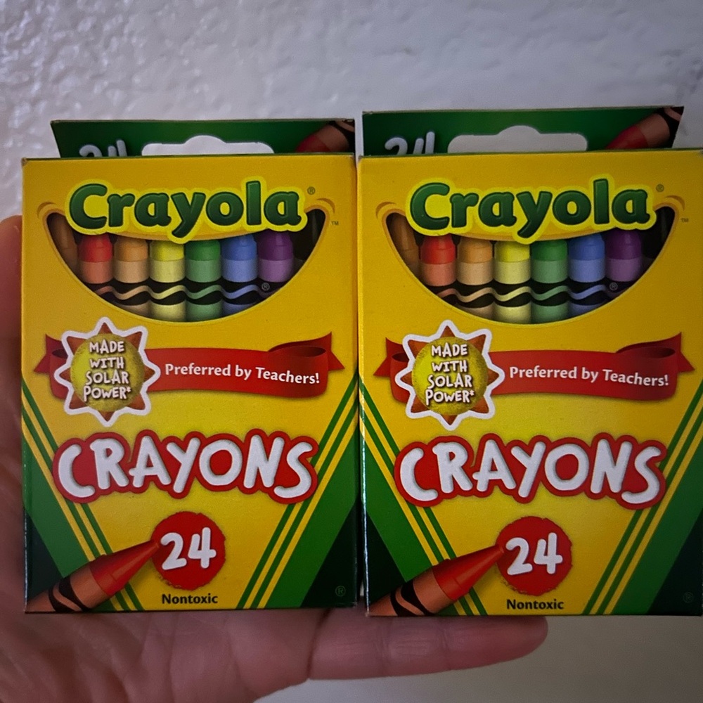 Two Box Crayons set of 2